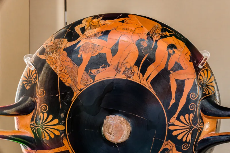 Douris Arv 431 47 Deeds Of Theseus 