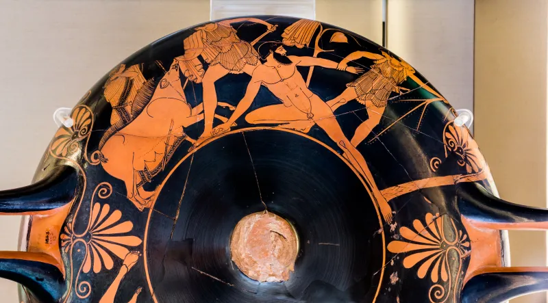 Douris Arv 431 47 Deeds Of Theseus 