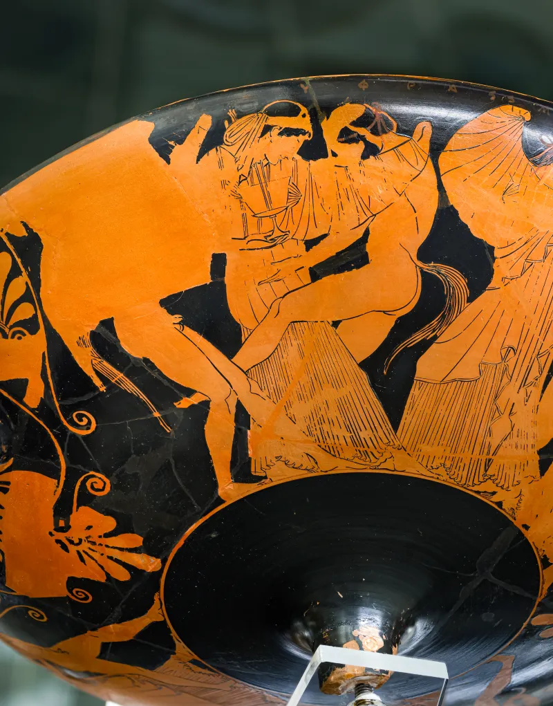 Douris - Arv 438 132 - Anacreontic Komos - Dionysos With Satyrs And Maenads - München As 2647 - 