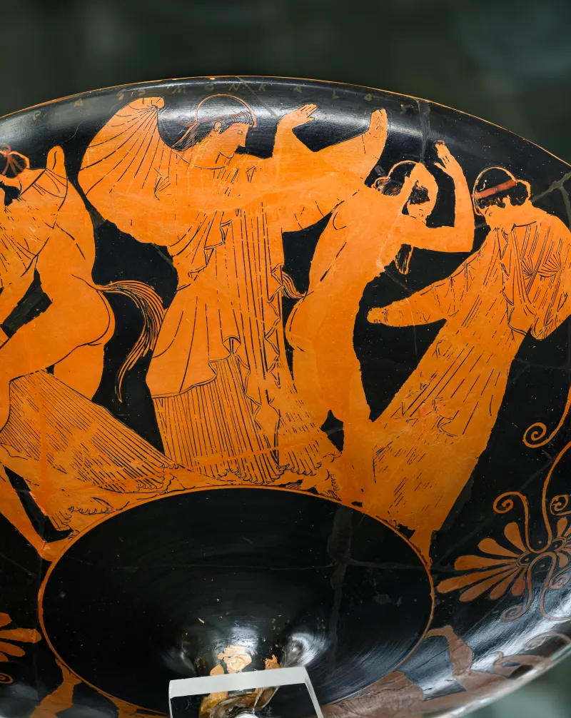 Douris - Arv 438 132 - Anacreontic Komos - Dionysos With Satyrs And Maenads - München As 2647 - 