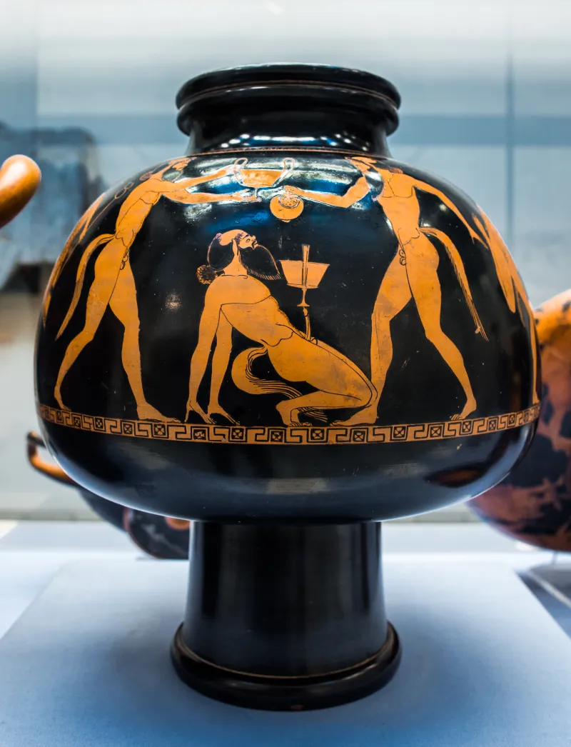 Douris Arv 446 262 Revel Of Satyrs 