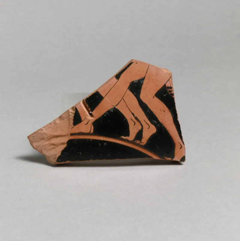 Fragment Of A Terracotta Kylix (Drinking Cup) Met 