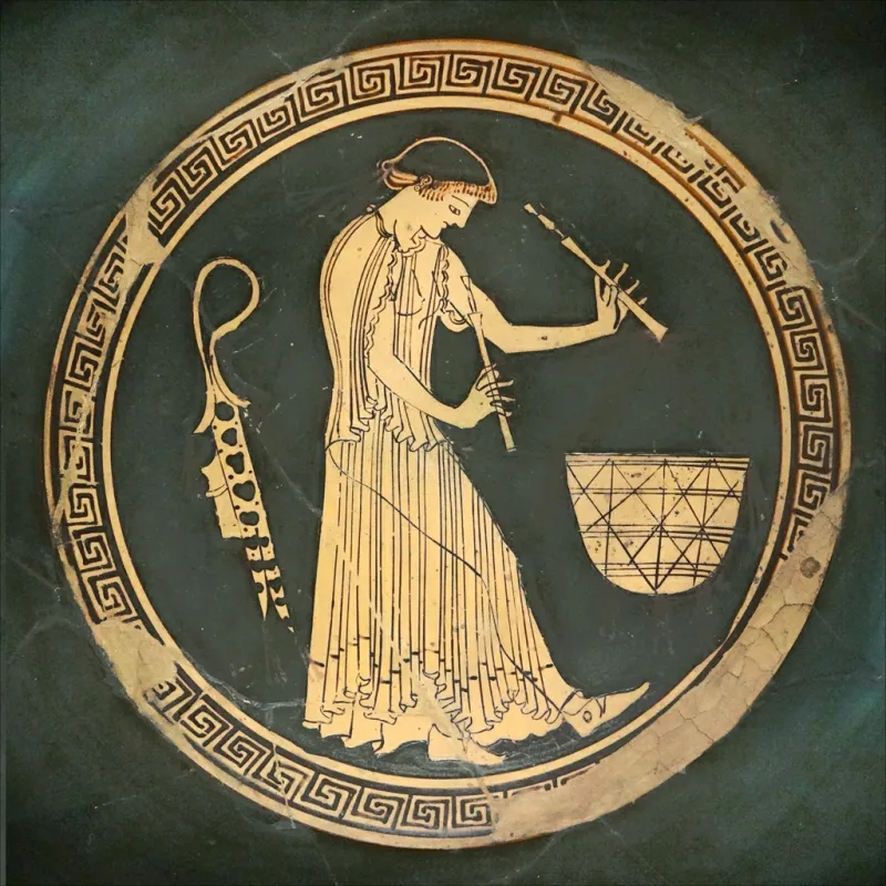 Joueuse D'aulos (Altes Museum, Berlin) 