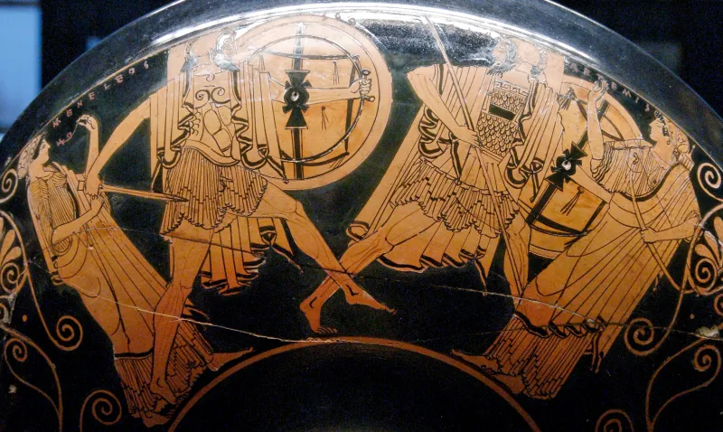 Menelaus Paris Louvre 