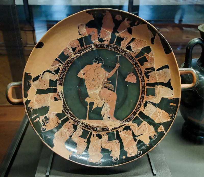 Pederastic Courtship Louvre 