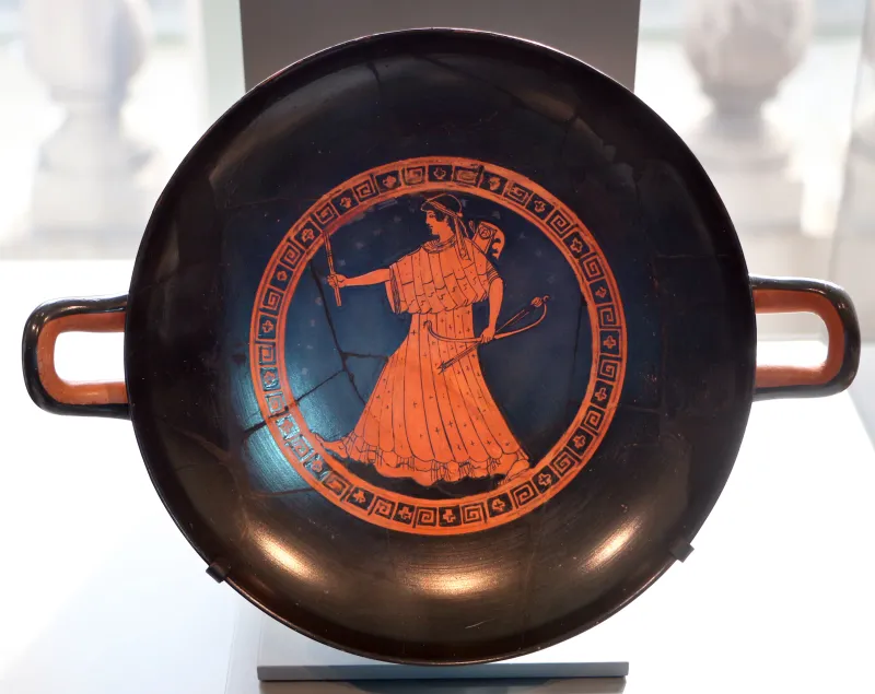 Stile Di Douris, Kylix Con Artemide, Attica 480 Ac 