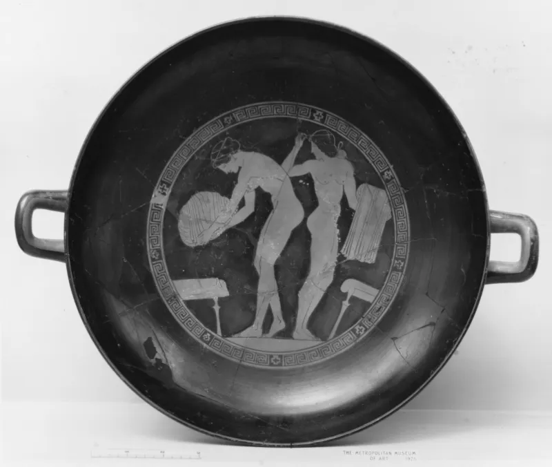 Terracotta Kylix (Drinking Cup) Met 