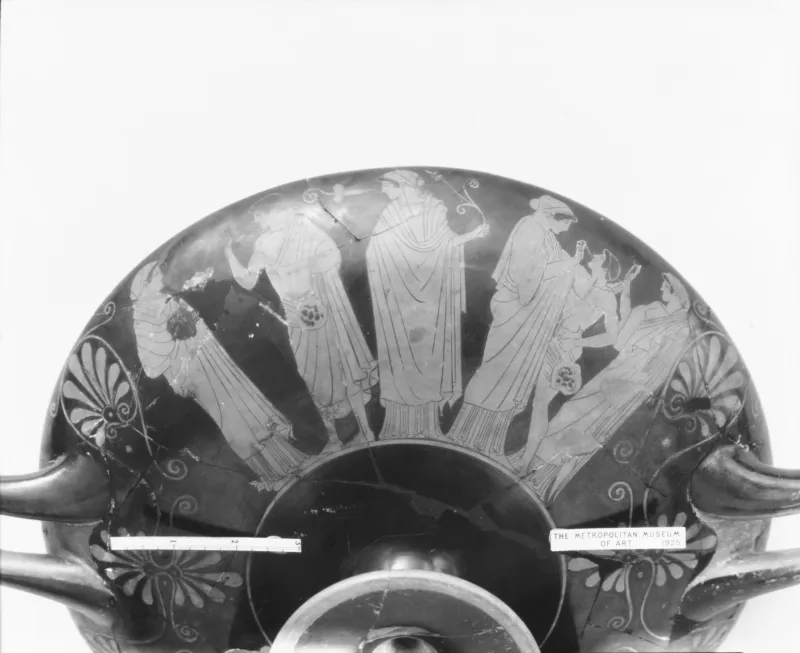 Terracotta Kylix (Drinking Cup) Met 