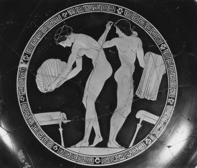 Terracotta Kylix (Drinking Cup) Met 