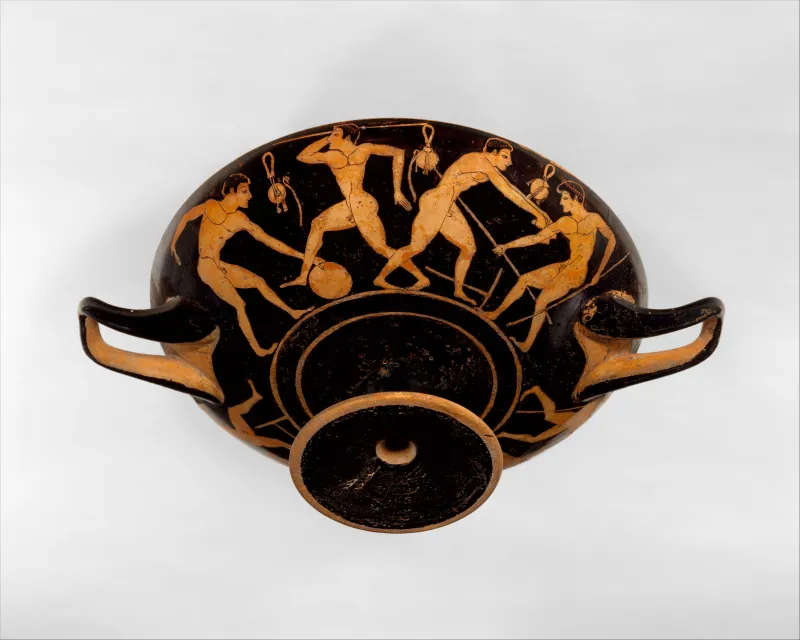 Terracotta Kylix (Drinking Cup) Met 