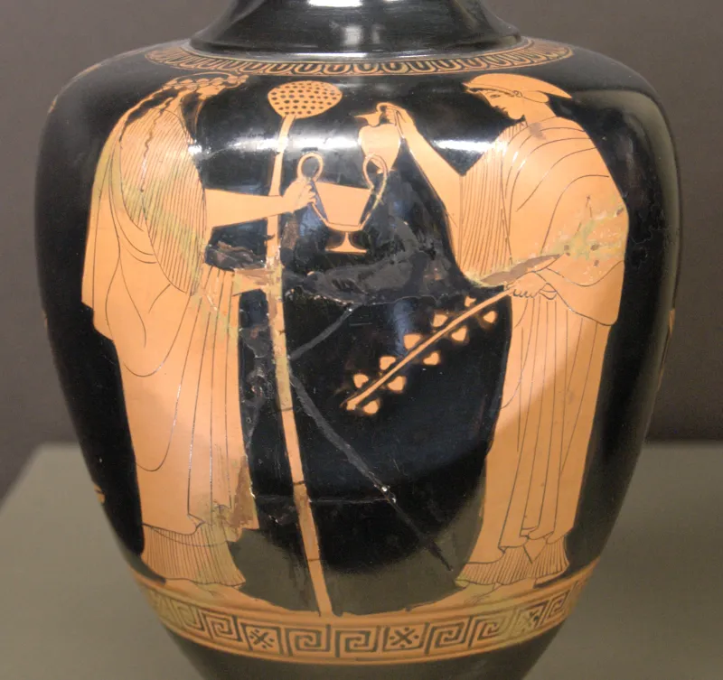 Dionysos Mainade Louvre 