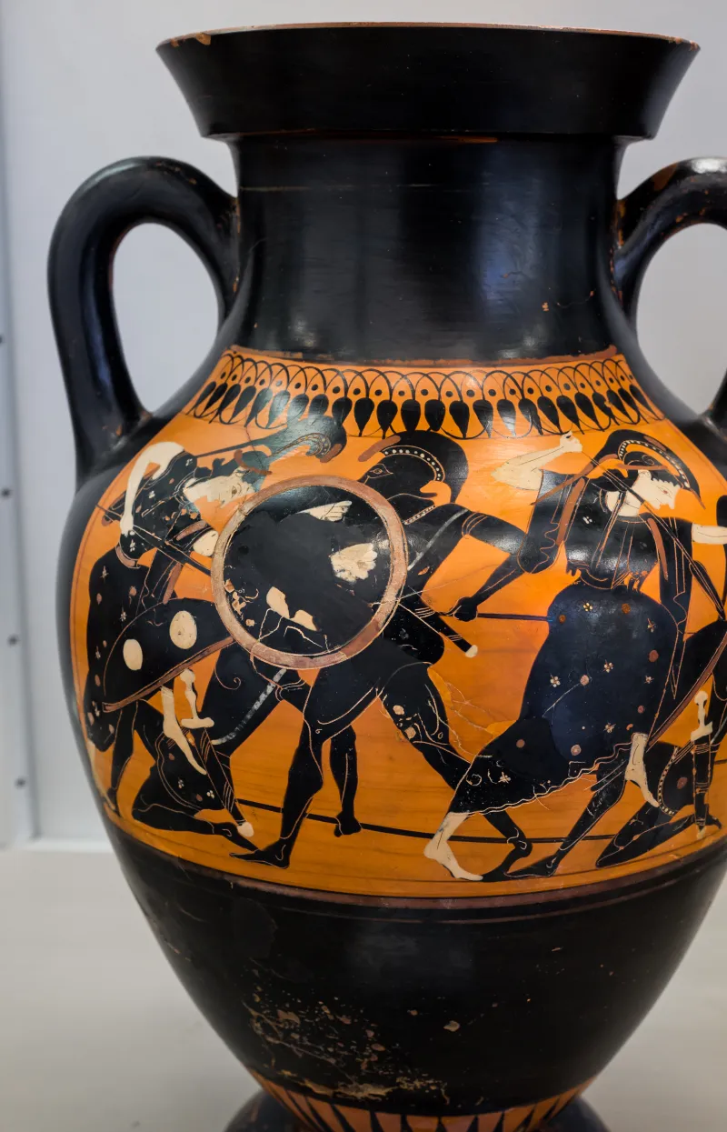 Near The Edinburgh Painter - Abv 479 1 - Athena Fighting Giants - Frankfurt Am Β 342 - 