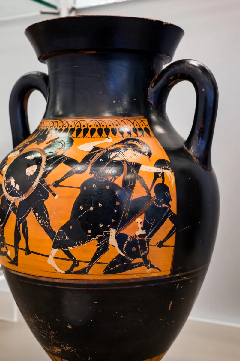 Near The Edinburgh Painter - Abv 479 1 - Athena Fighting Giants - Frankfurt Am Β 342 - 