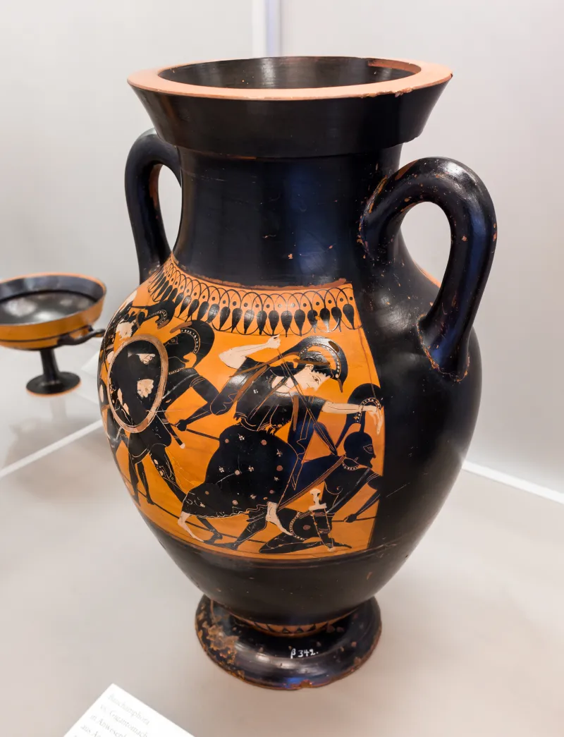 Near The Edinburgh Painter - Abv 479 1 - Athena Fighting Giants - Frankfurt Am Β 342 - 