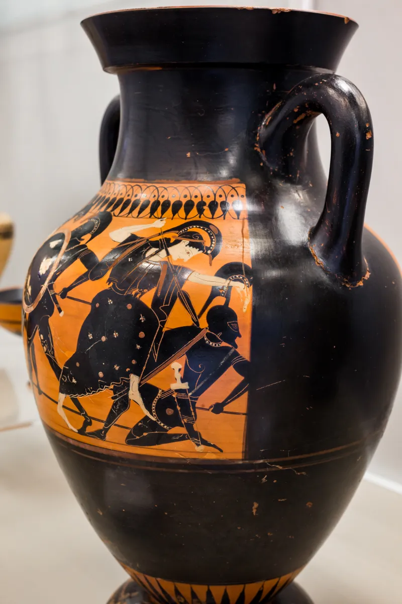 Near The Edinburgh Painter - Abv 479 1 - Athena Fighting Giants - Frankfurt Am Β 342 - 