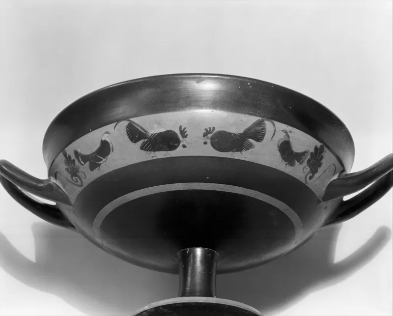 Terracotta Kylix- Band-Cup (Drinking Cup) Met 