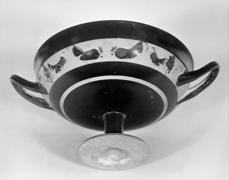 Terracotta Kylix- Band-Cup (Drinking Cup) Met 