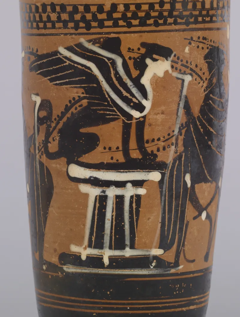 Emporion Painter - The Sphinx On A Pedestal - Walters 48238 