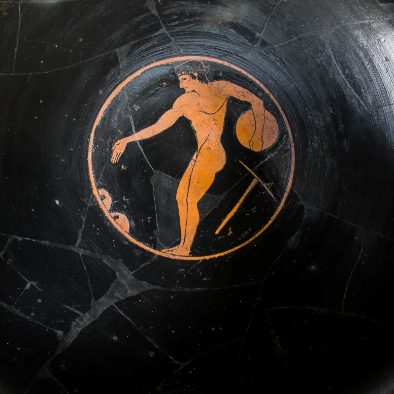 Circle Of The Epeleios Painter Arv 152 7Extra Discus Thrower 