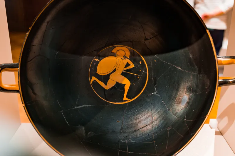 Epeleios Painter - Arv 147 26 - Hoplite - Hoplites Fighting - Paris Bnf Cabmed 512 - 