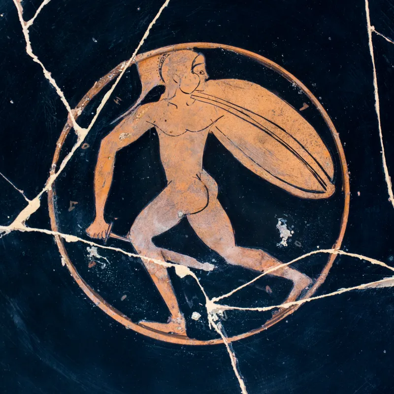 Manner Of The Epeleios Painter Arv 149 14 Hoplite - Fight 