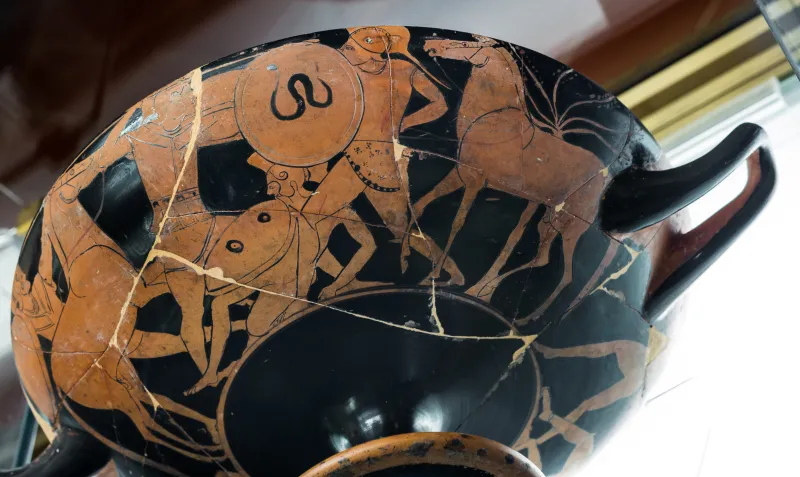Manner Of The Epeleios Painter Arv 149 14 Hoplite - Fight 