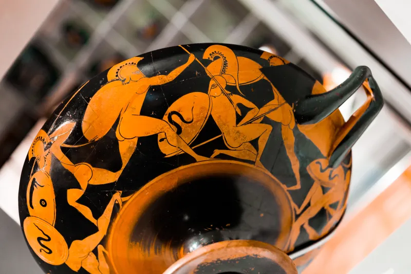 Manner Of The Epeleios Painter - Arv 197 10 - Jumper - Hoplites Fighting - Paris Bnf Cabmed 511 - 
