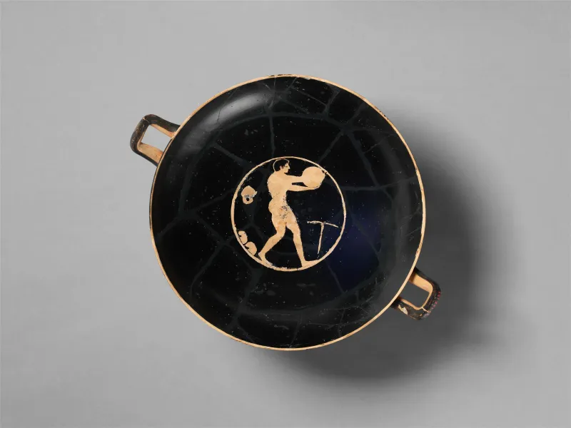 Terracotta Kylix (Drinking Cup) Met 