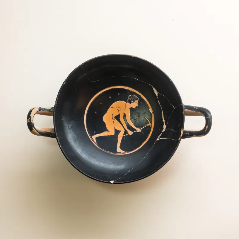 Manner Of Epiktetos - Arv 80 11 - Young Athlete With Pick - Rhodos Am 13352 - 