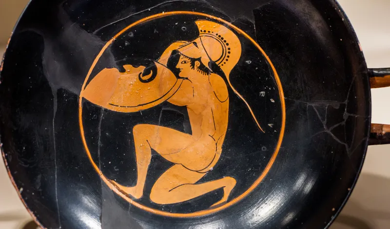 Manner Of Epiktetos Arv 80 14Extra Crouching Warrior 