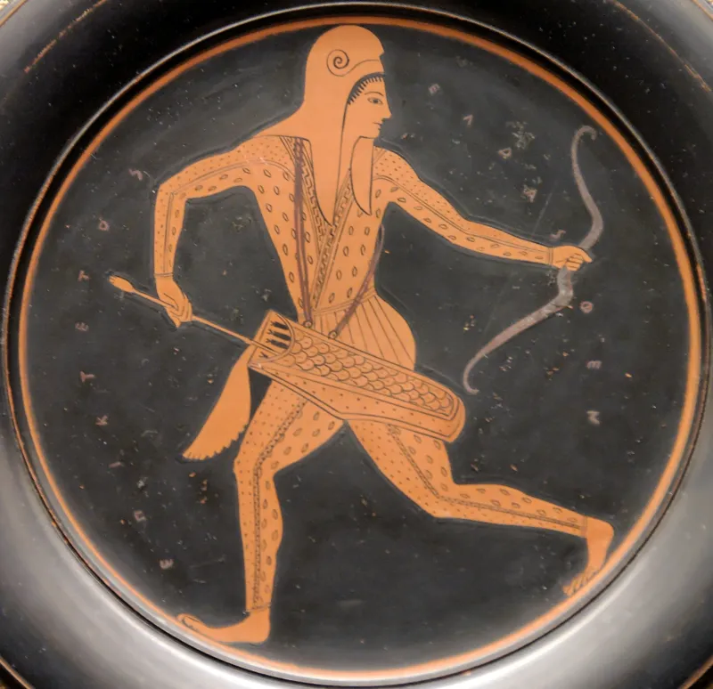 Skythian Archer Plate Bm E135 By 
