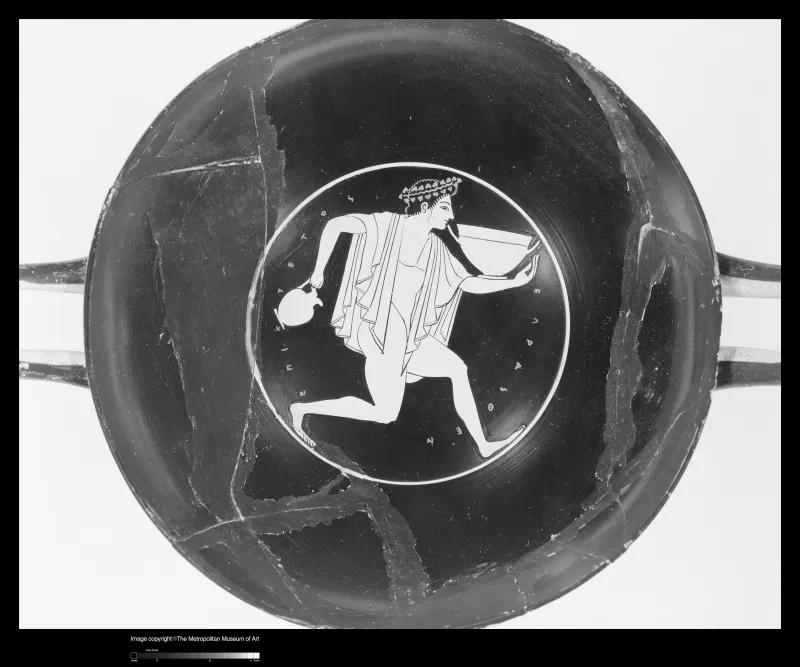 Terracotta Kylix (Drinking Cup) Met 