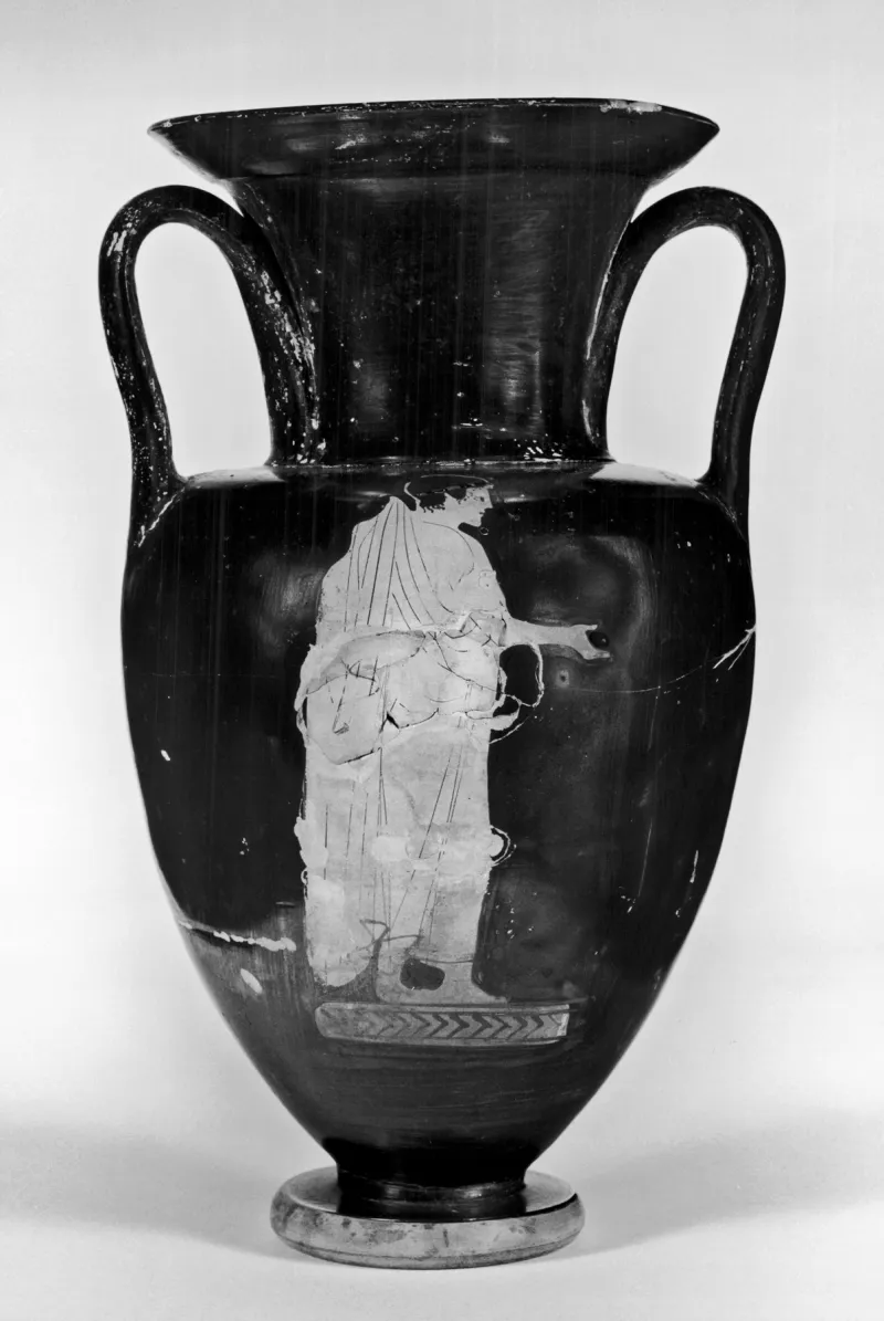 Epimedes Painter - Amphora With A Youth And A Bearded Man And Victory - Walters 4853 - Side B 