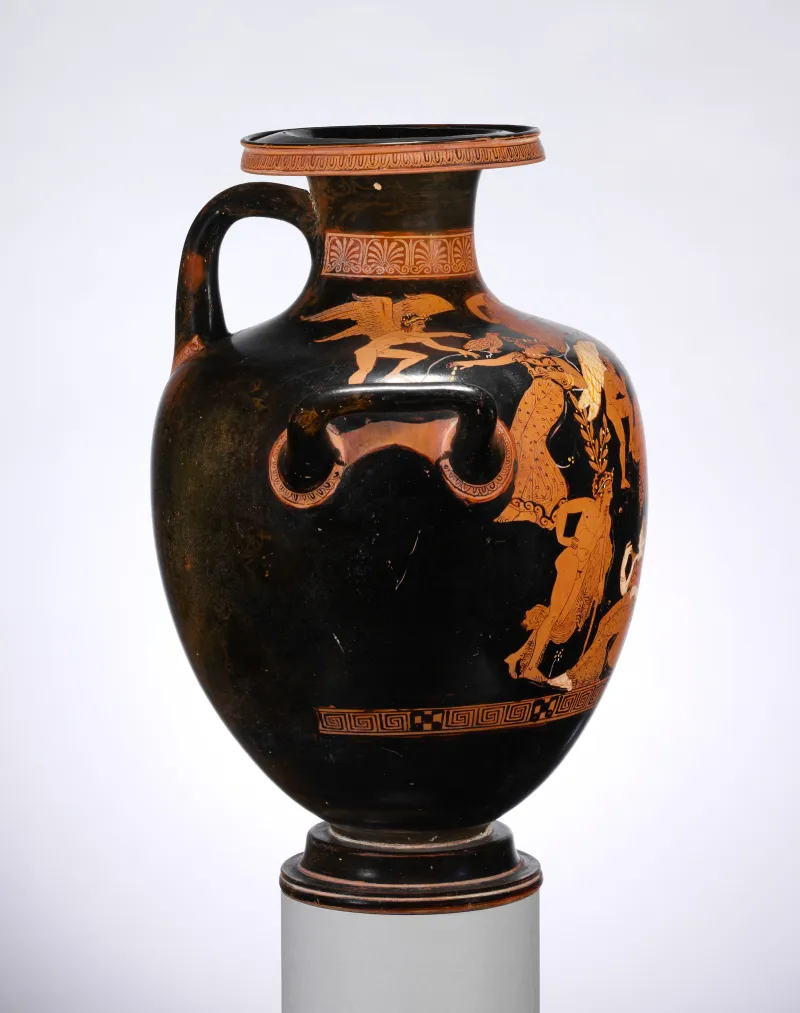 Terracotta Hydria- Kalpis (Water Jar) Met 
