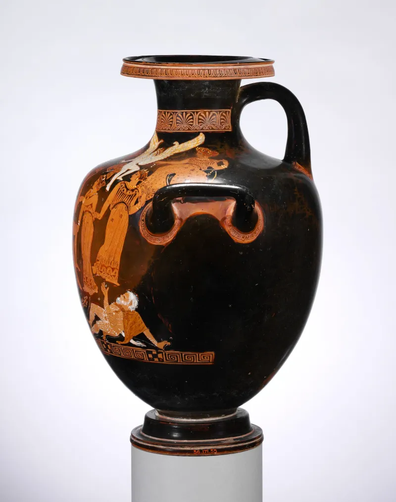 Terracotta Hydria- Kalpis (Water Jar) Met 