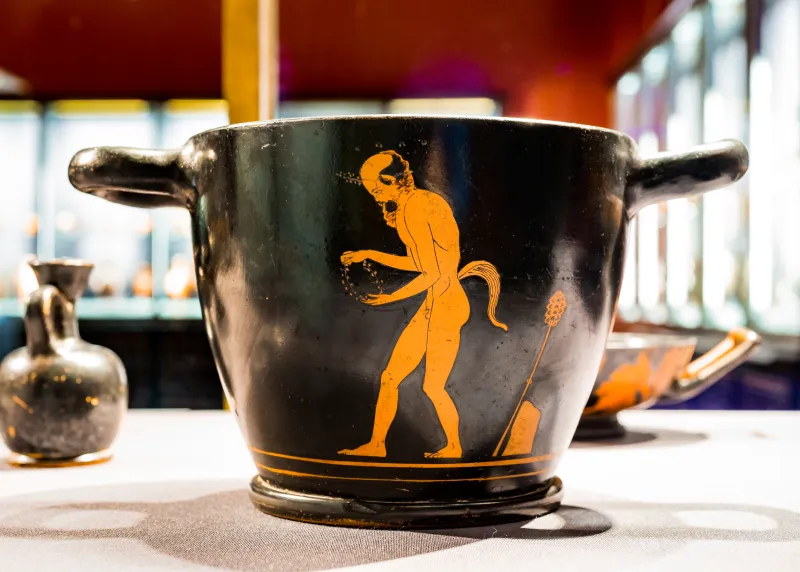 Near The Eretria Painter - Arv 1256 6 - Satyr - Maenad - Wien Khm As Iv 328A - 