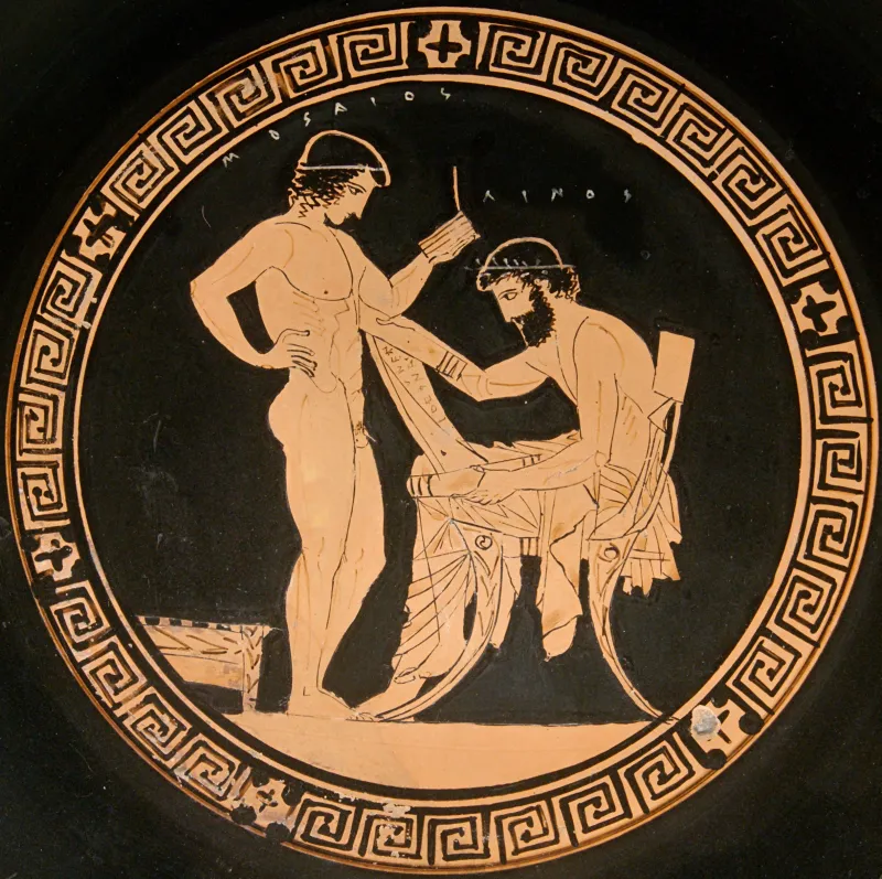 Palaistra Scene Louvre 