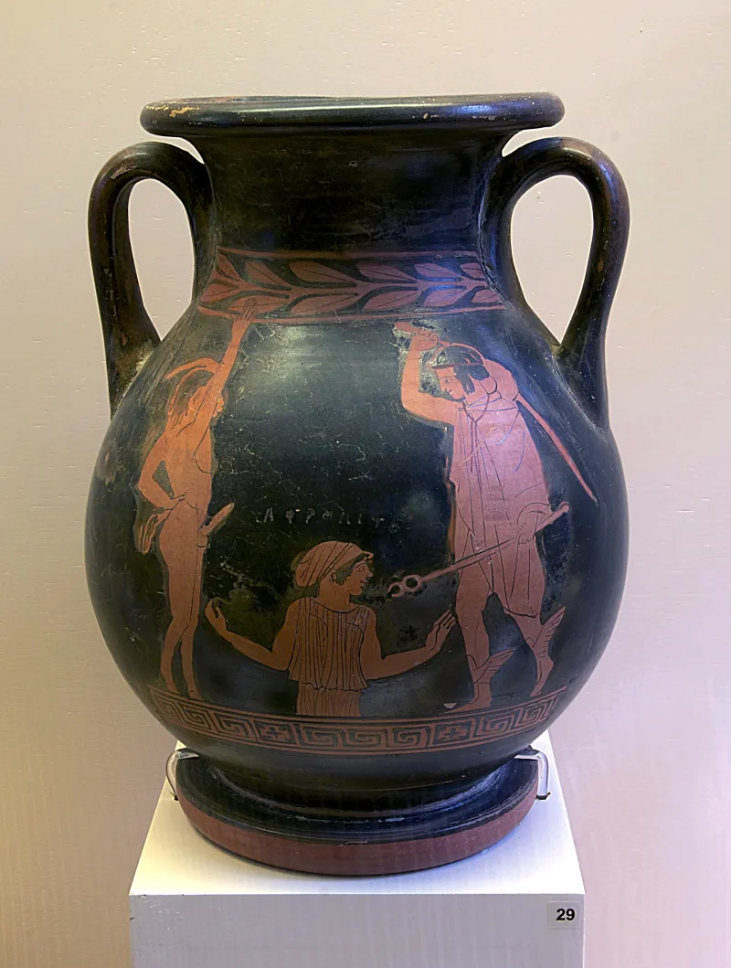 Pelike Birth Of Aphrodite Am Rhodes 
