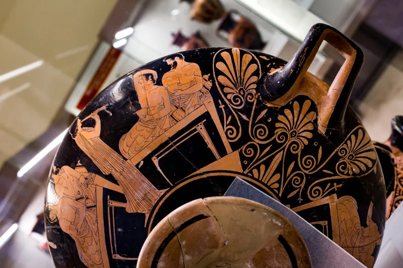 Euaion Painter - Arv 792 52 - Symposion - Roma Mnevg 63691 - 