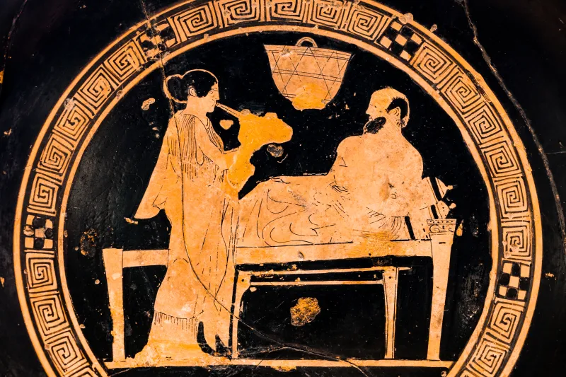Euaion Painter - Arv 792 52 - Symposion - Roma Mnevg 63691 - 