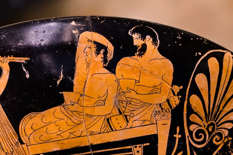 Euaion Painter - Arv 792 52 - Symposion - Roma Mnevg 63691 - 