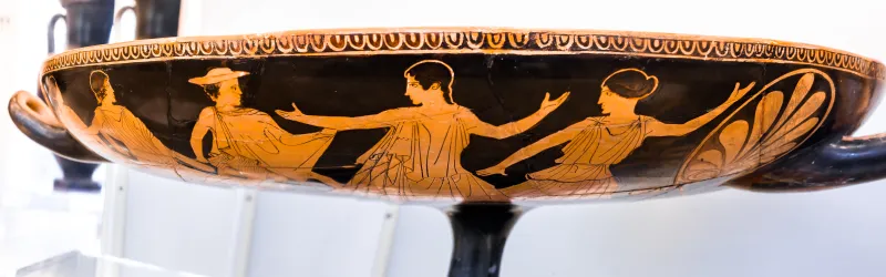 Euaion Painter - Arv 796 117 - Theseus And Skiron - Boreas And Oreithyia - Theseus Pursuing Woman - Frankfurt Am Β 406 - 