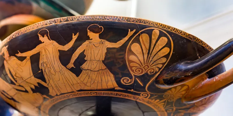 Euaion Painter - Arv 796 117 - Theseus And Skiron - Boreas And Oreithyia - Theseus Pursuing Woman - Frankfurt Am Β 406 - 