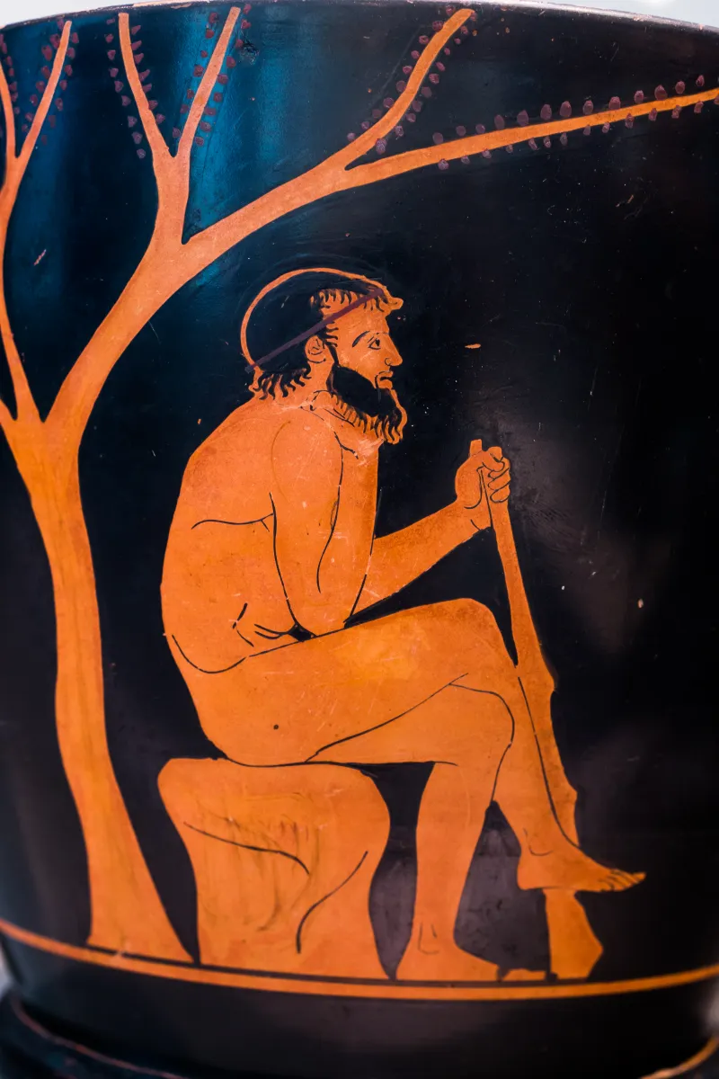 Euaion Painter Arv 797 143 Sinis And Theseus 