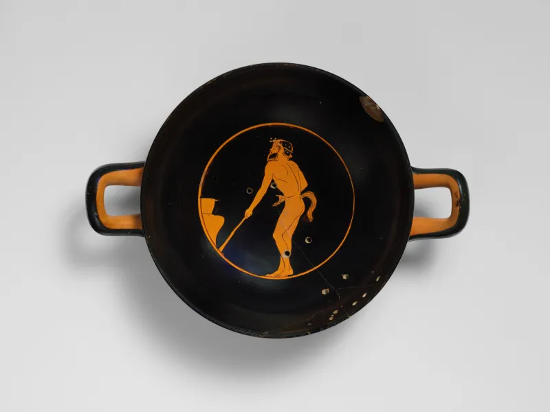 Terracotta Kylix (Drinking Cup) Met 