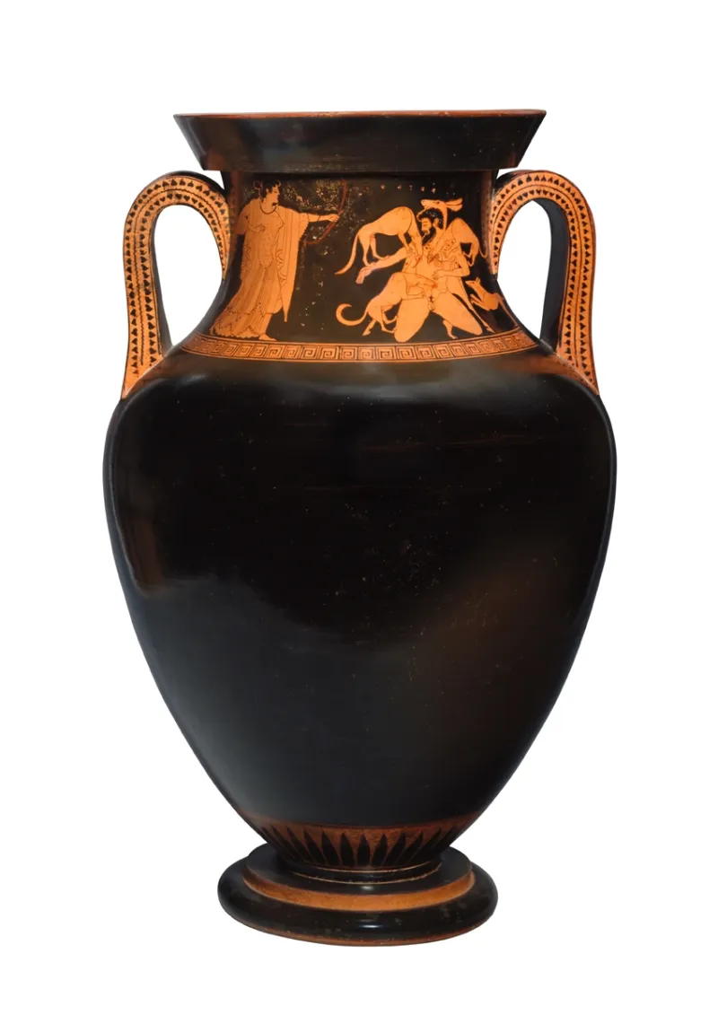 Attic Red-Figure Belly Amphora Mkg 