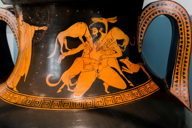 Eucharides Painter Arv 227 8Ter Death Of Aktaion - Death Of Argos 