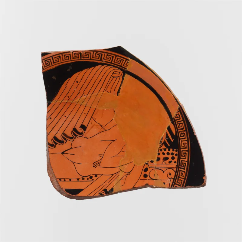Fragment Of A Terracotta Kylix (Drinking Cup) Met 