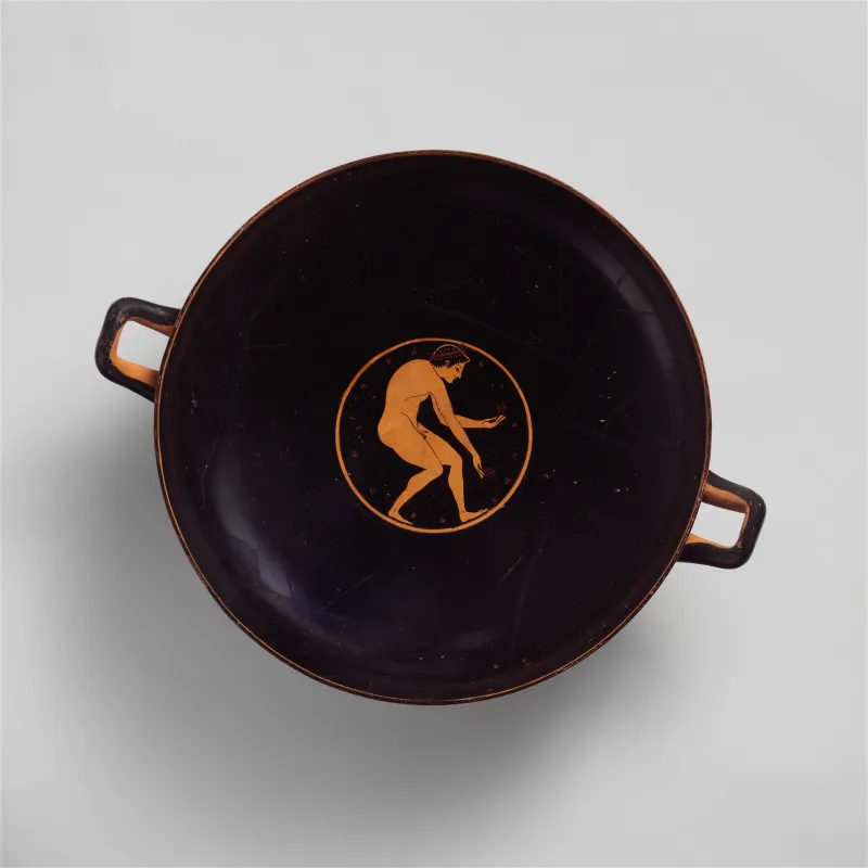 Terracotta Kylix (Drinking Cup) Met 
