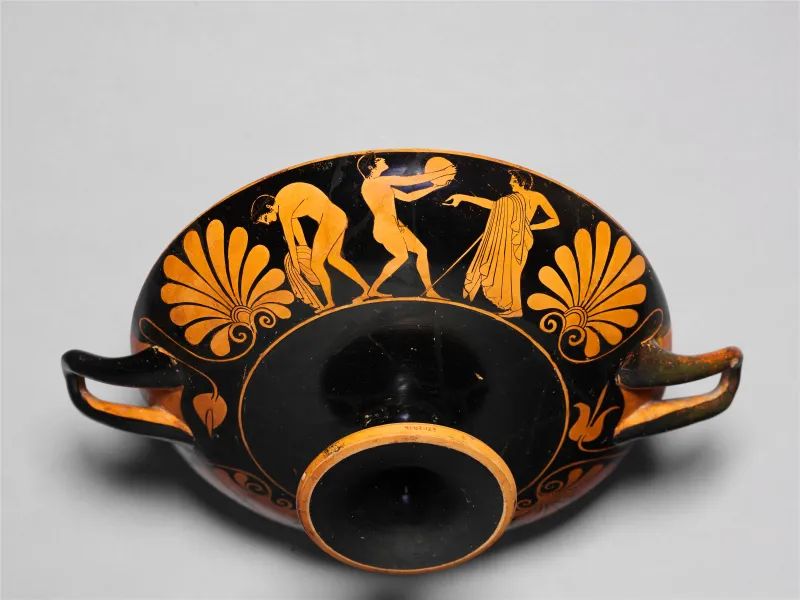 Terracotta Kylix (Drinking Cup) Met 